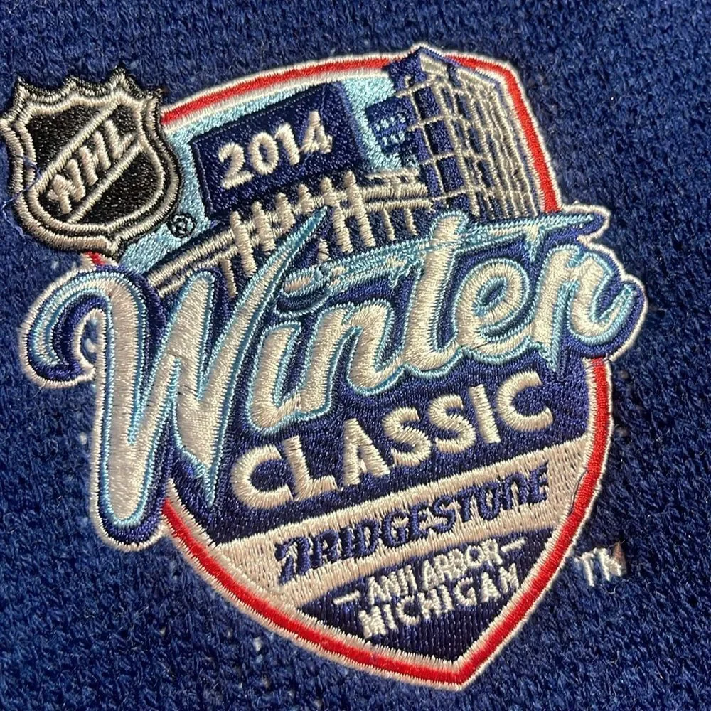 Reebok Winter Classic 2014 Scarf - Blue and Red
